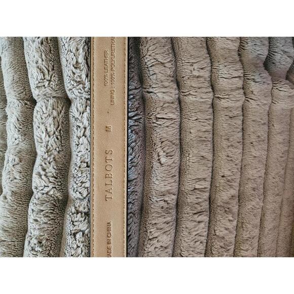 NWT Tabots Medium black leather belt - Picture 3 of 4